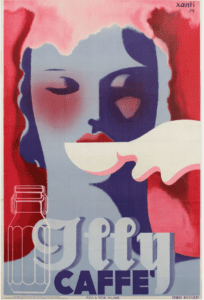 Manifesto Illy dalla Merrill C. Berman Collection - credits: sito CIMA New York