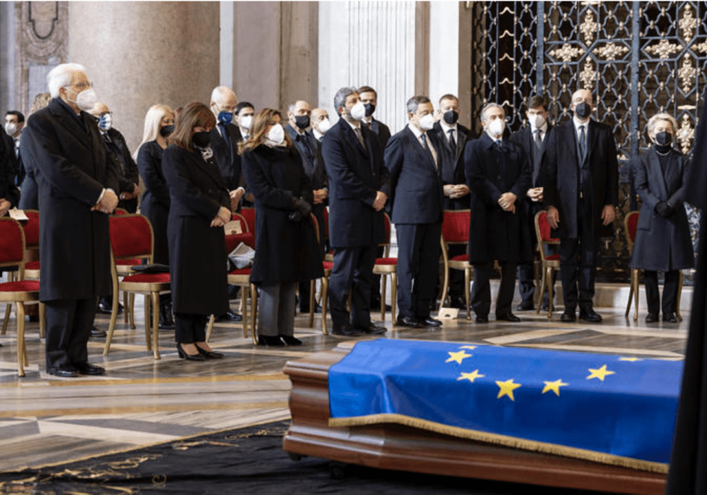 Funerale David Sassoli