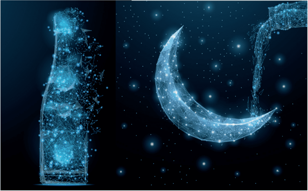 Il vino italiano arriva nello spazio