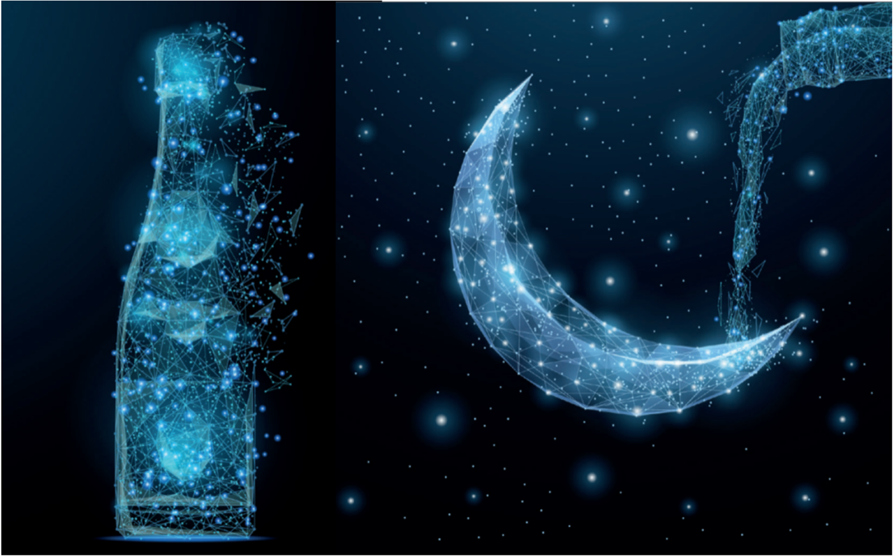 Il vino italiano arriva nello spazio