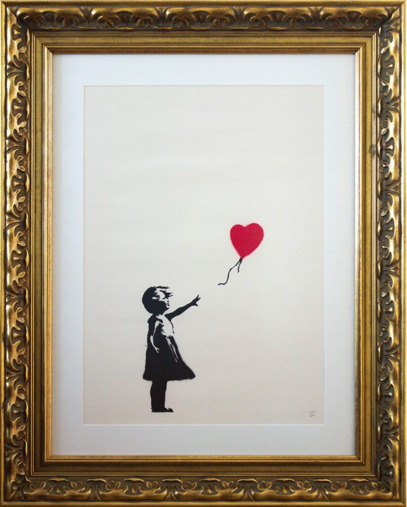 05_Banksy, Girl with balloon
