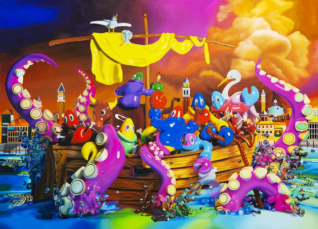 Philp-Colbert_Venice-Scene-III-from-The-Lobstar-Planet