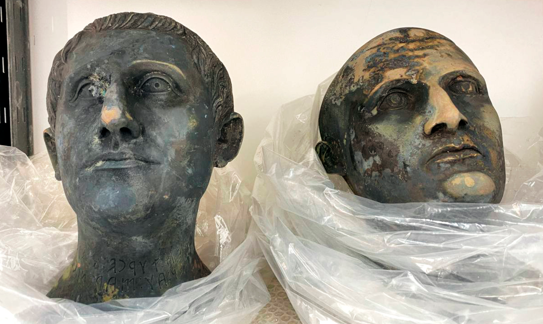 Due dei reperti di San Casciano - dal sito dei Beni Culturali