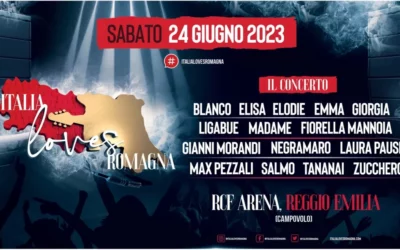 “Italia Loves Romagna”: il 24 giugno il concerto a supporto dell’Emilia Romagna