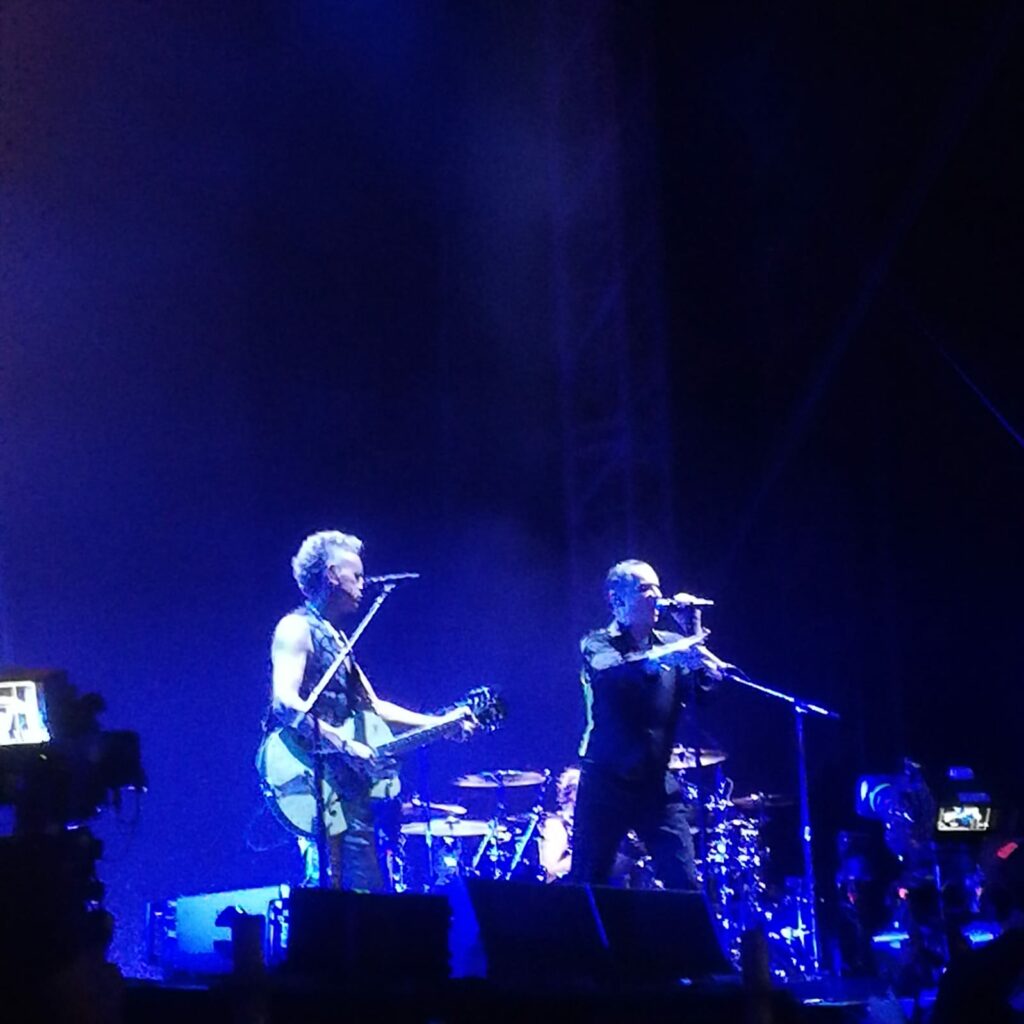 Martin Gore e Dave Gahan - Bologna, 16.7.23 ph. Daniela Faggion