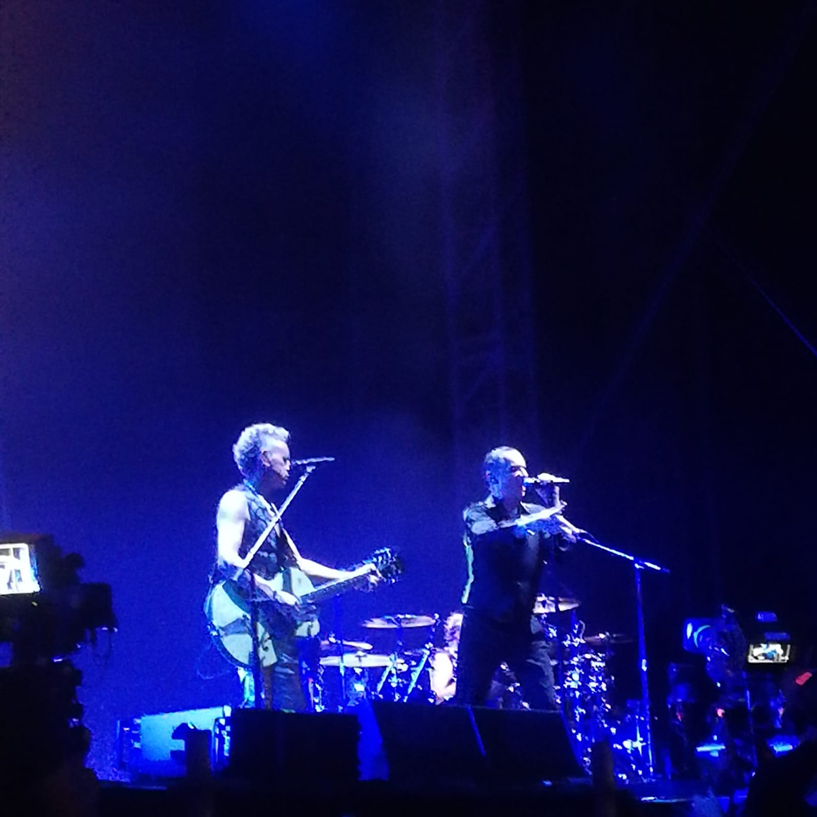 Martin Gore e Dave Gahan - Bologna, 16.7.23 ph. Daniela Faggion