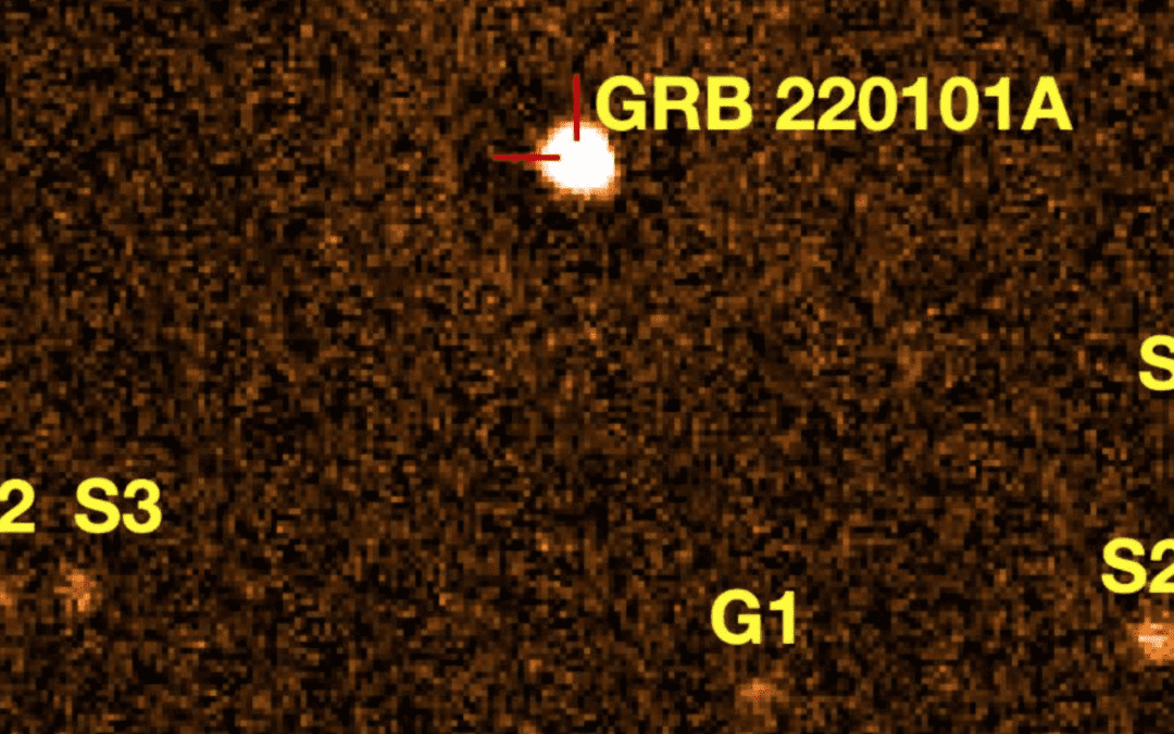 Anche l’Italia cattura il più potente lampo gamma mai rilevato