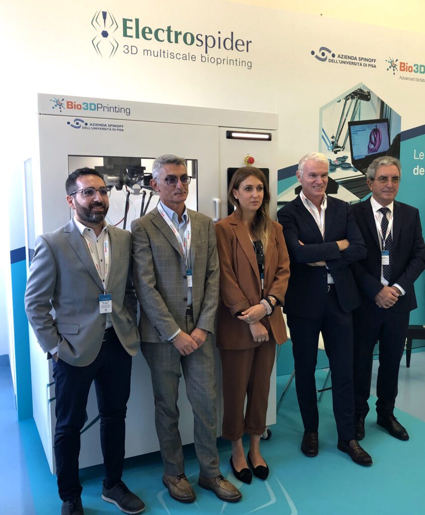 Il gruppo di lavoro di Electrospider di Bio3DPrinting