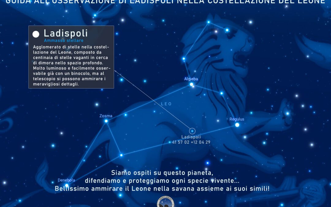 Ladispoli fra le stelle del Leone (ma è un meme)