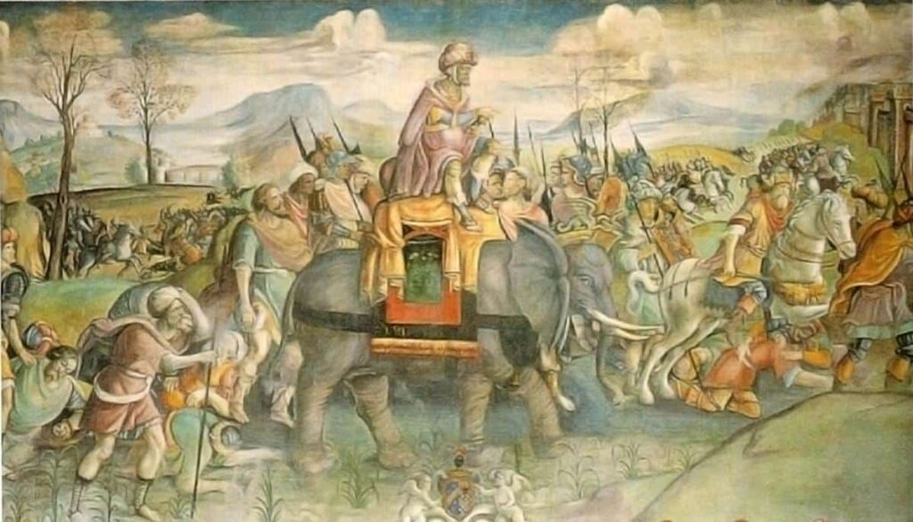 Annibale su elefante