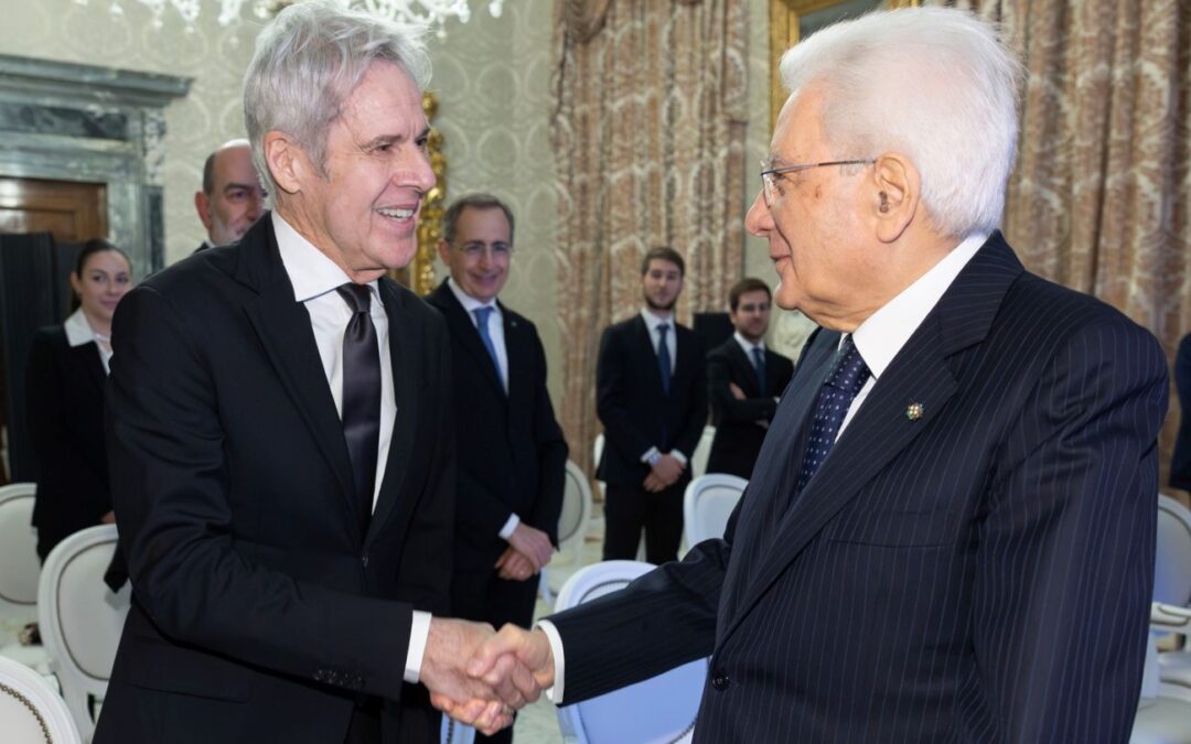 Claudio Baglioni è Cavaliere di Gran Croce