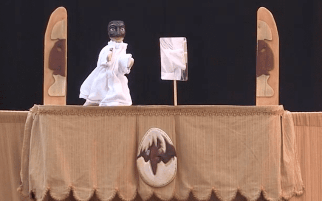 A Bruxelles i burattini italiani contro la violenza sulle donne