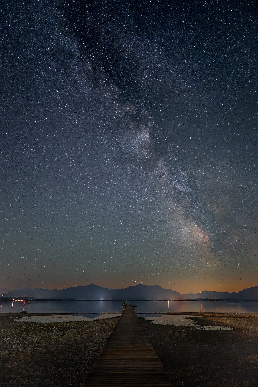 La Via Lattea vista dall'Italia - ChiemSeherin